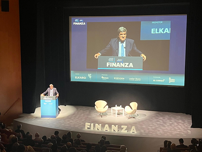 Gobernador. Elkargi. 'El futuro del sistema financiero europeo'